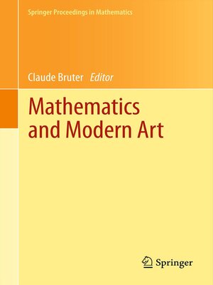 cover image of Mathematics and Modern Art